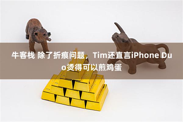 牛客栈 除了折痕问题，Tim还直言iPhone Duo烫得可以煎鸡蛋